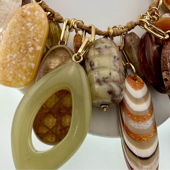 Chico's Earthy Tones Necklace - Picture 3 of 10